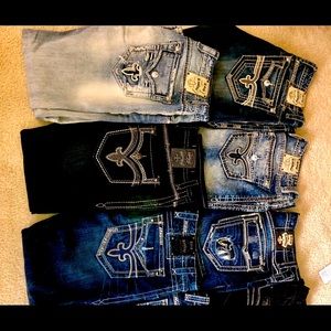 Rock Revival Jeans 38/32 and 36/32